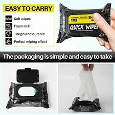 Premium Sneaker Quick Wipes – Instant Shoe Cleaning Wipes for Leather, Suede & Knit