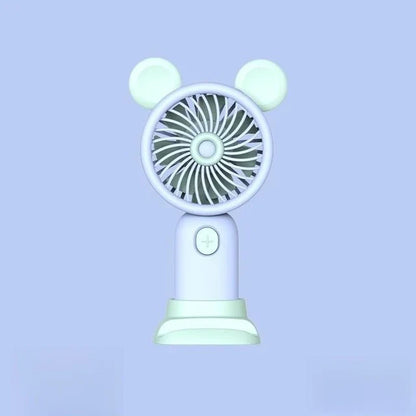 Portable Handheld Fan – Mini USB Rechargeable Personal Desk