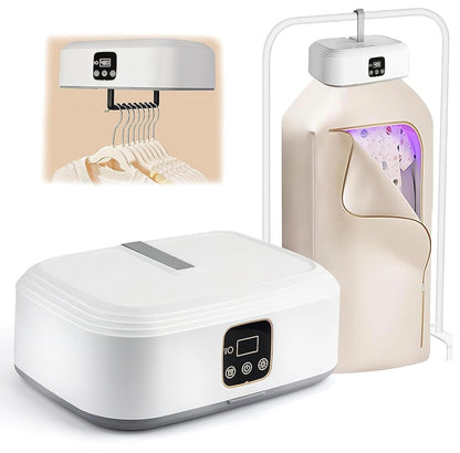 Portable Smart Clothes Dryer & UV Sterilizer with Digital Display