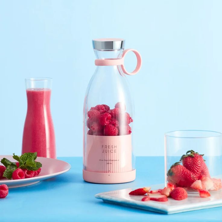 NutriGo Portable Blender – USB Rechargeable Personal Smoothie Maker Cup for Juice, Shakes & Baby Food