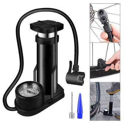 Heavy-Duty Portable Foot Pump with Precision Pressure Gauge